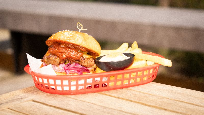 0800 THE WORD burger at Zephyr Cafe, Burger Wellington 2026