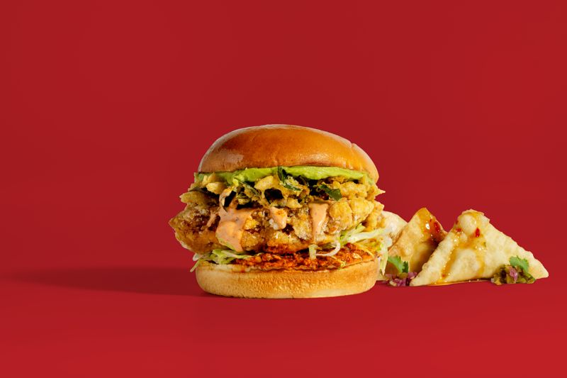 Ayam Mouthcracker burger at Master Kong, Burger Wellington 2026