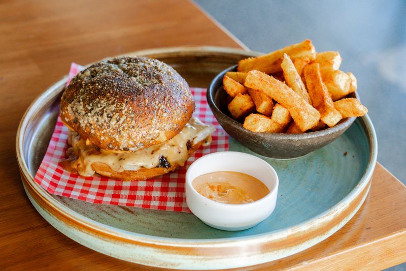Blue Smoke Union burger at Grazie - Lower Hutt, Burger Wellington 2026