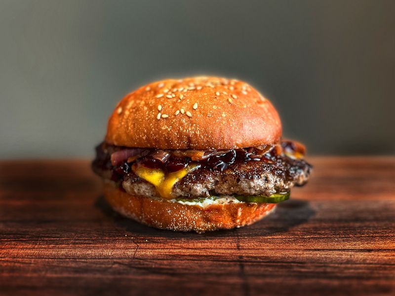 Buck Yeah, Clive! burger at Café Polo, Burger Wellington 2026