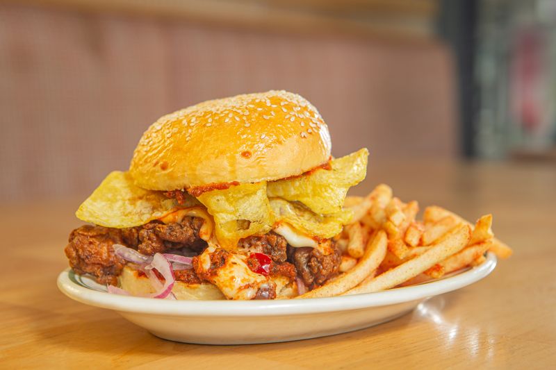 Cacciatore Amore burger at Scopa, Burger Wellington 2026