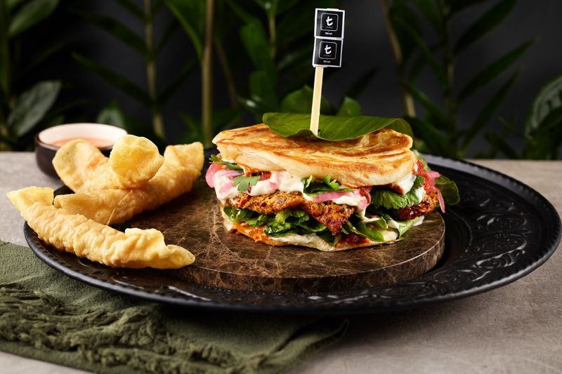 Ceylon Stacker burger at t Lounge by Dilmah, Burger Wellington 2026