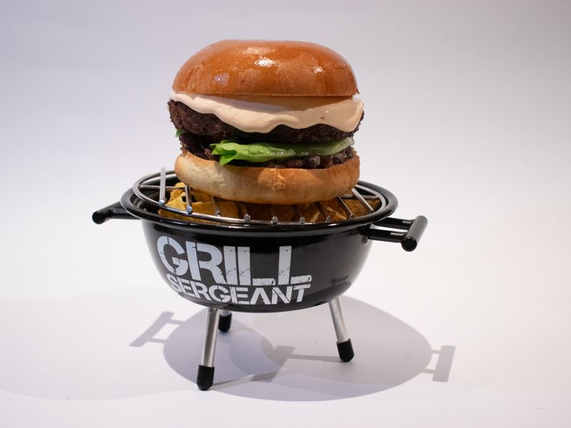 Charred & Dangerous burger at Archie Brothers, Burger Wellington 2026