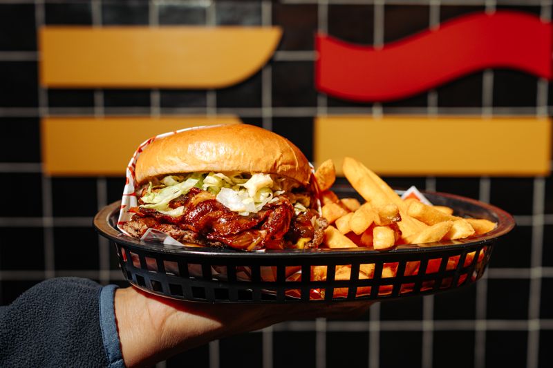 Chef's Kiss burger at RE Burger - Wellington, Burger Wellington 2026