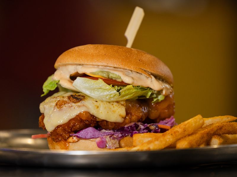 CMC Stacker burger at Chicken Man, Burger Wellington 2026