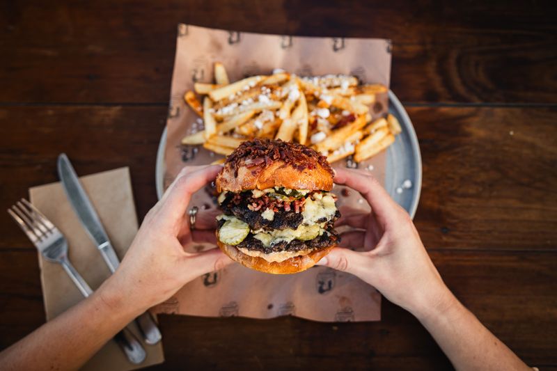 Donut Wanna Miss This burger at Dirty Little Secret, Burger Wellington 2026