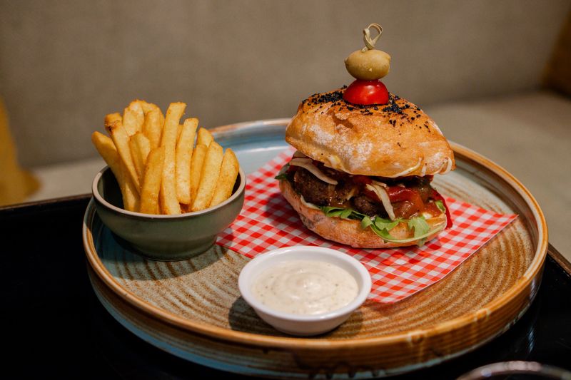 Giardino burger at Grazie - Wellington, Burger Wellington 2026