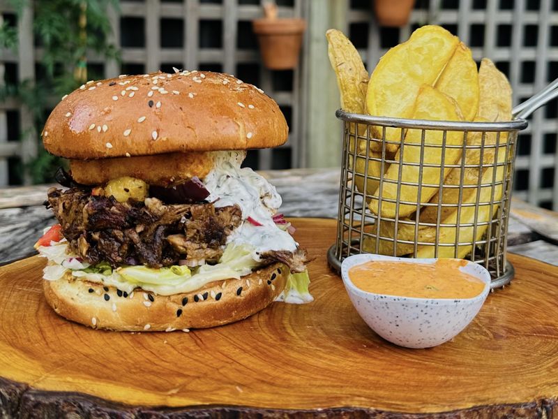 Heard it Through the LambVine burger at Café Medici, Burger Wellington 2026
