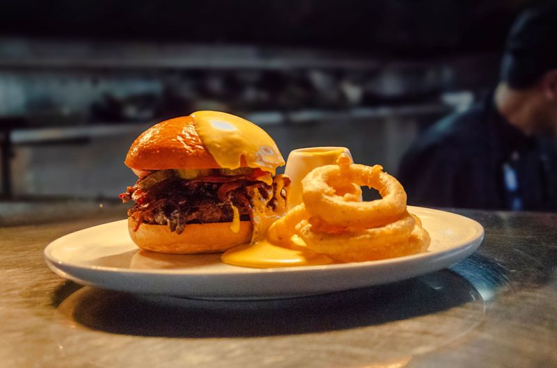 Herd It Here First burger at Bin44 Restaurant & Bar, Burger Wellington 2026