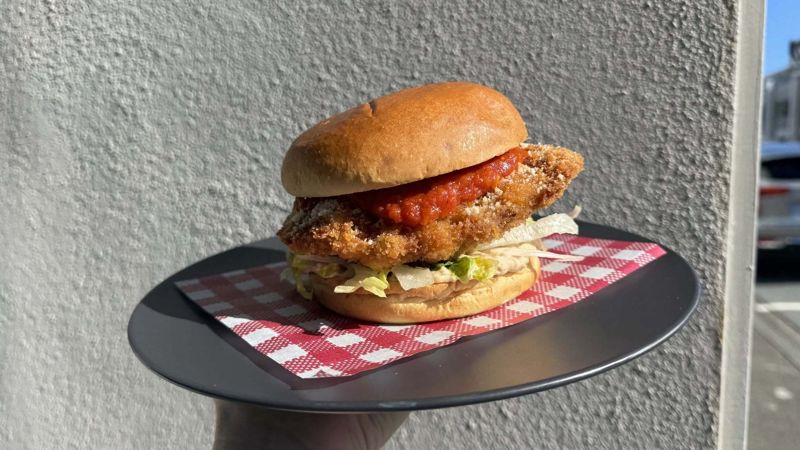 It's all in the Delivery burger at Food Envy via Delivereasy, Burger Wellington 2026