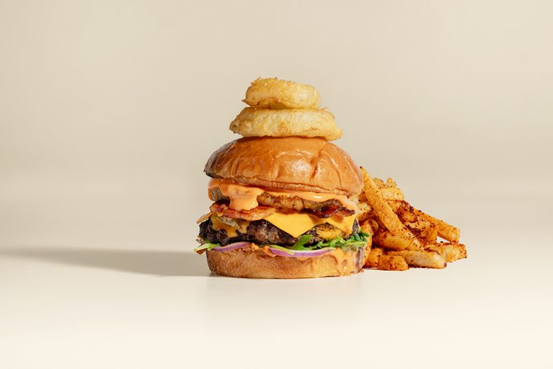Jerk Gone Berserk burger at Brew'd Boulcott, Burger Wellington 2026