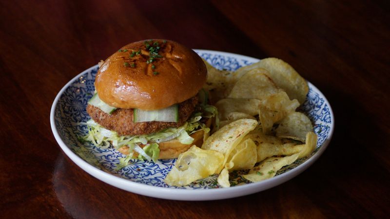 Katsu Me Outside burger at Monsoon Poon, Burger Wellington 2026