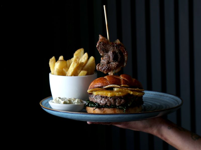 Kiss my Rump Cap! burger at Nara, Burger Wellington 2026