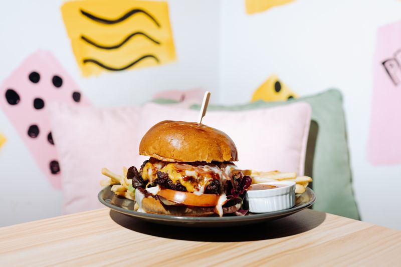 Lamb Royale burger at Sunday Cantina, Burger Wellington 2026