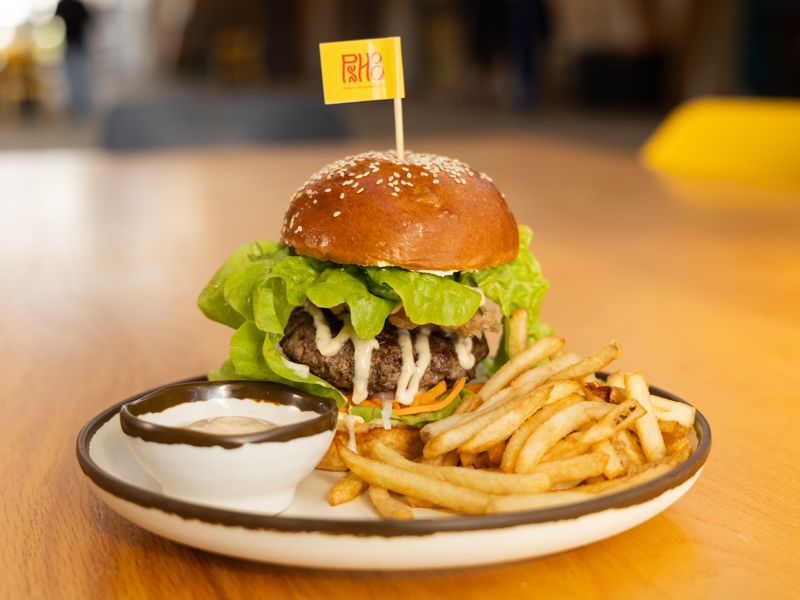 Le Ganh burger at Pho Sho Porirua, Burger Wellington 2026
