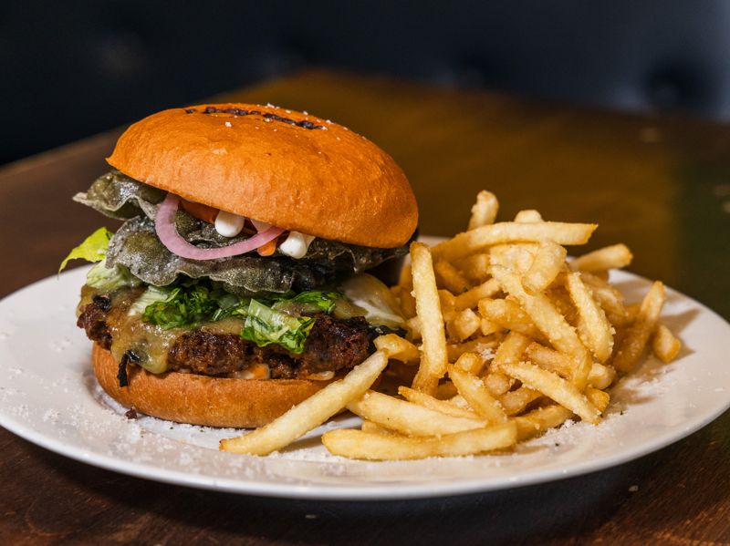 Little Titai burger at T Bay Cafe, Burger Wellington 2026