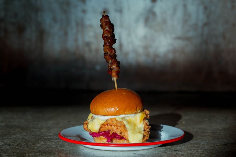 Local Jerk burger at Abandoned Petone, Burger Wellington 2026
