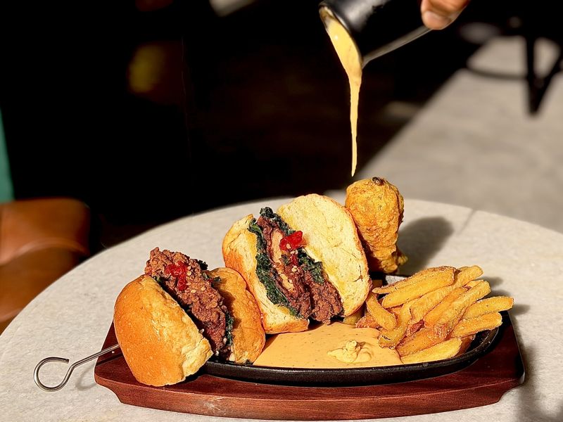 Messy Mouth burger at Forage Kitchen + Bar, Burger Wellington 2026