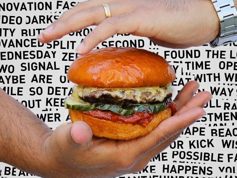 More Than Words burger at The Junction, Burger Wellington 2026