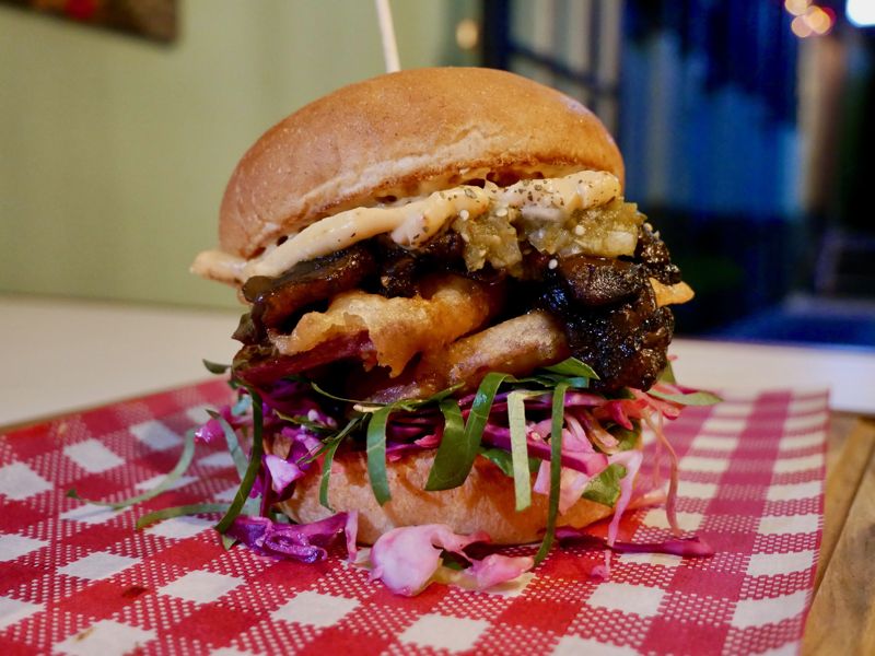 Pō Kawakawa Ana burger at The Botanist, Burger Wellington 2026