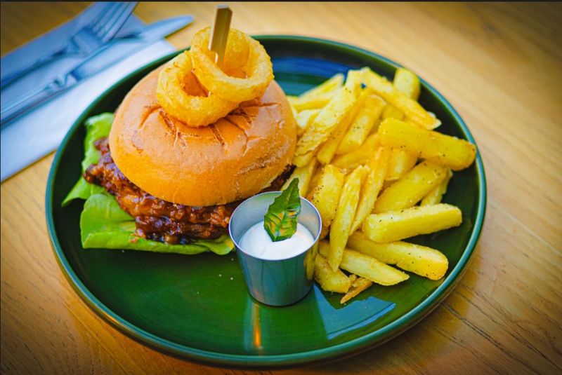 PB&J Brisket burger at The Angus Restaurant and Bar, Burger Wellington 2026