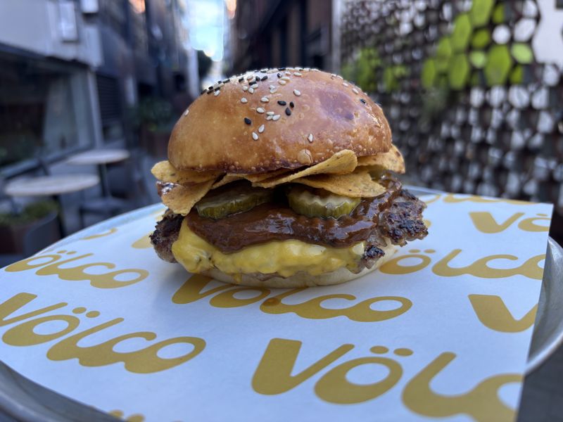 Pork Punisher burger at Volco - The Terrace, Burger Wellington 2026