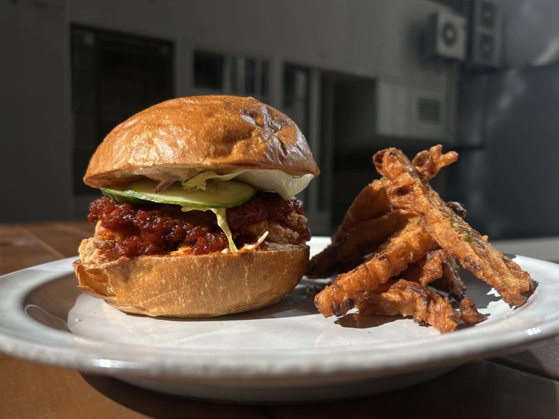Sambal Whisper burger at Pandan Asian Cuisine, Burger Wellington 2026