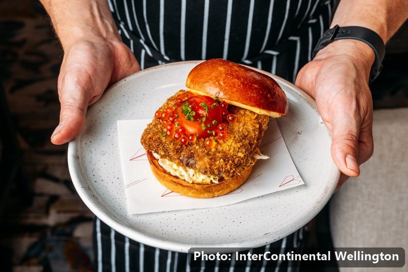 Second Mention burger at Intercontinental Hotel Wellington, Burger Wellington 2026