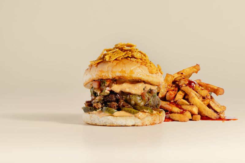 Smokey Sunset burger at Shed 22, Burger Wellington 2026