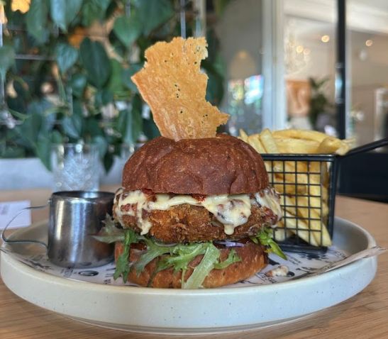 Talk Birdy to Me burger at The White Swan Country Hotel, Burger Wellington 2026