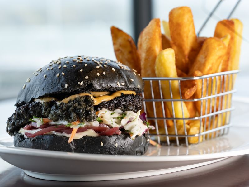Talk of the Tide burger at The Jetty Plimmerton, Burger Wellington 2026