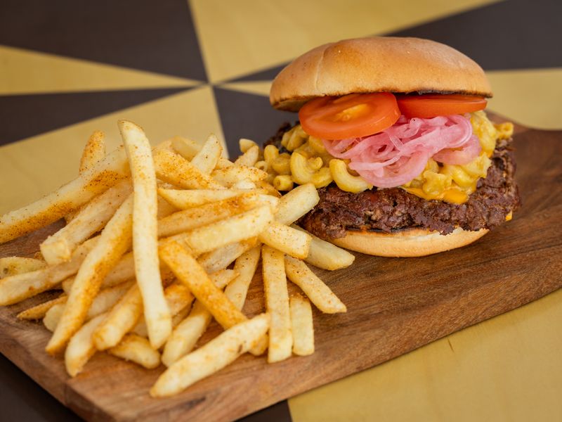 Tell Your Friends burger at Meltdown Burgers, Burger Wellington 2026