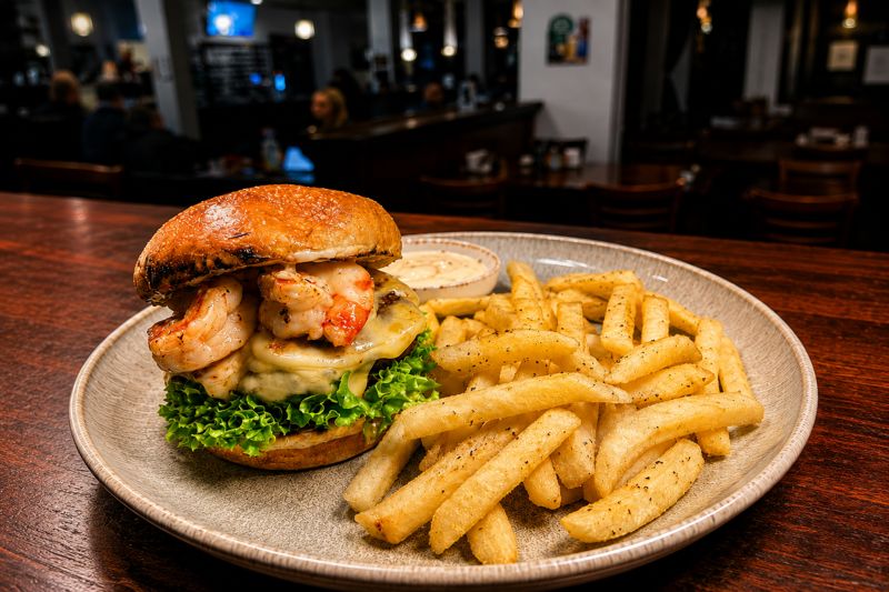 The Grand Prawn Star burger at The Grand, Burger Wellington 2026