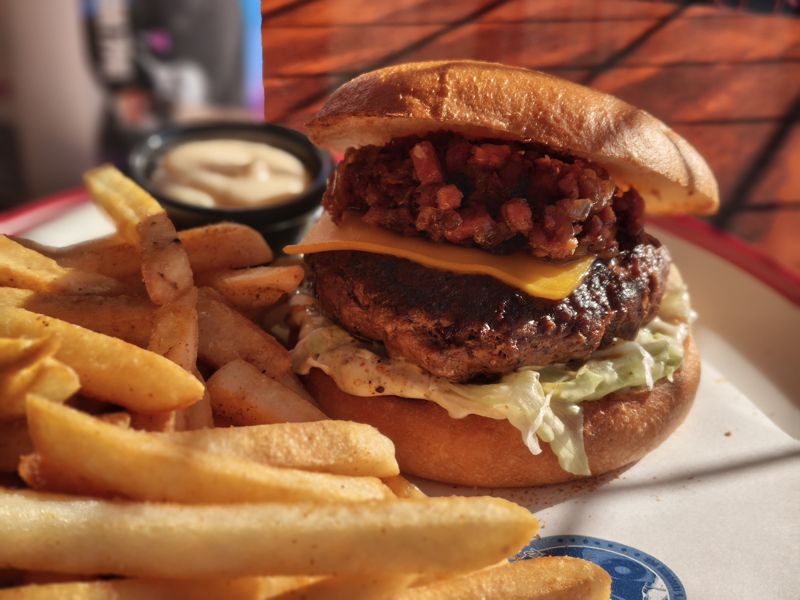 The Hidden Embers burger at Eva Pub, Burger Wellington 2026