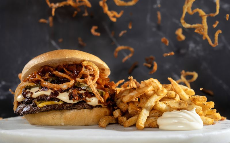 The KC Smokehouse burger at Winner Winner, Burger Wellington 2026