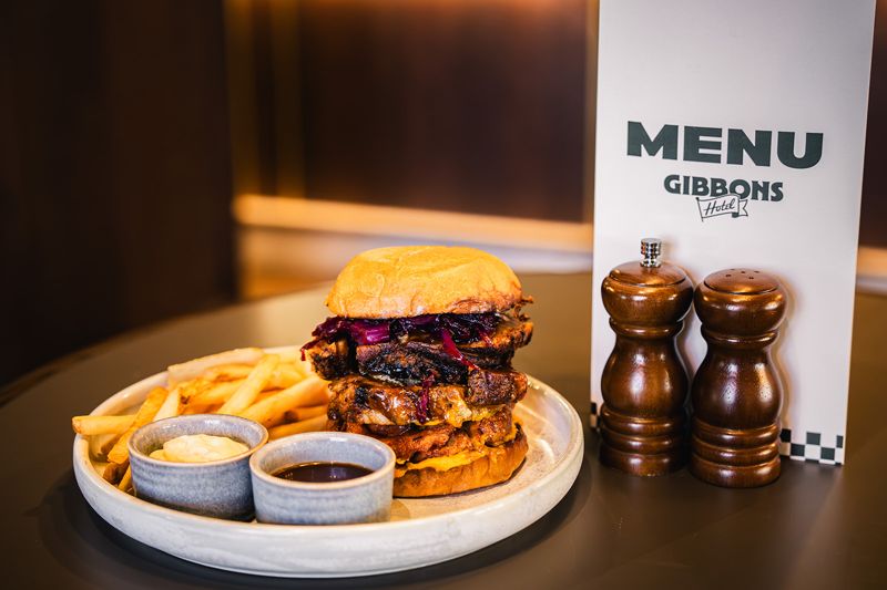 The Porkshire burger at Gibbons Hotel, Burger Wellington 2026