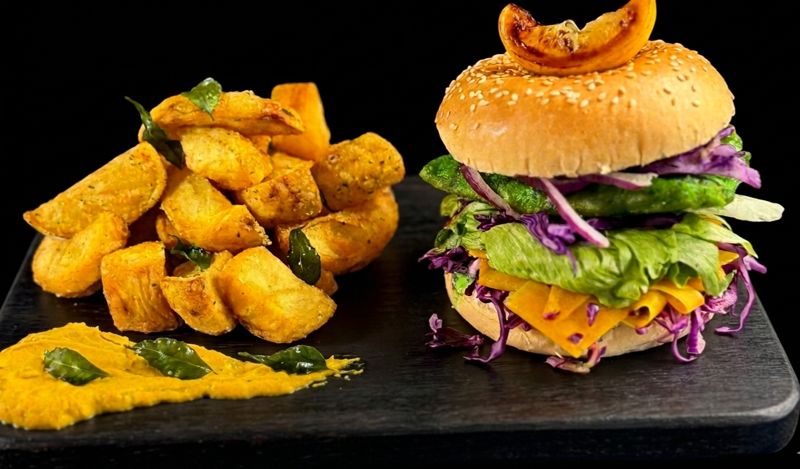 The Silent Catch burger at Mt Vic Chippery, Burger Wellington 2026