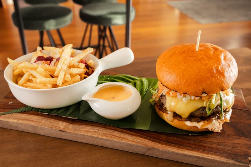 Tongue Thai’d burger at Gear Homestead Venue and Bar, Burger Wellington 2026