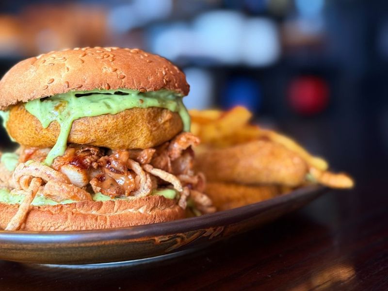 Vadazing burger at Whiskey Lima Golf, Burger Wellington 2026